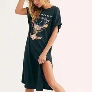 Daydreamer x Free People Journey Revelation Sleeve Maxi Top Sz M